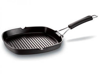 Сковорода гриль зі складною ручкою Con Brio 24х24 см Колір чорний 2405CB