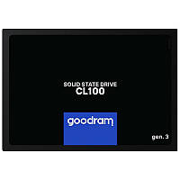 Накопитель SSD 120GB GOODRAM CL100 GEN.3 2.5" SATAIII TLC (SSDPR-CL100-120-G3)