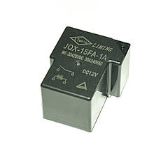 Реле 12V 1група JQX-15FA-1A (30A 240VАС) 4pin off-on, Liming PRE0011