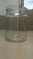 Скляна банка 0.5 л під євро кришку (діаметр 82 мм)