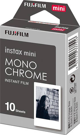 Фотопапір Fujifilm INSTAX MINI MONOCHROME (54х86 мм) 10 шт., фото 1