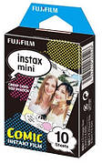 Фотопапір Fujifilm COLORFILM Fujifilm INSTAX MINI COMIC (54х86 мм) 10 шт.