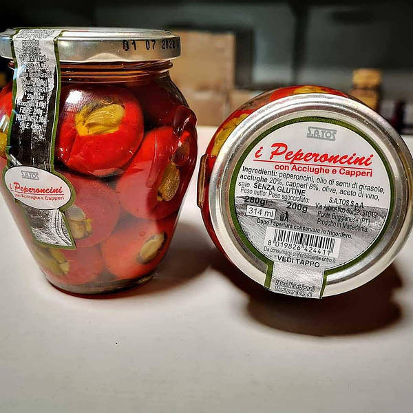 Perchiki Satos Con Acciughe E Capperi 280g Kupiti Optom Perec Farshirovanij Perchiki Satos Con Acciughe E Capperi 280g Kupiti Optom Perec Farshirovanij