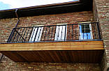 Ковані перила на балкон, терасу, сходи., фото 4