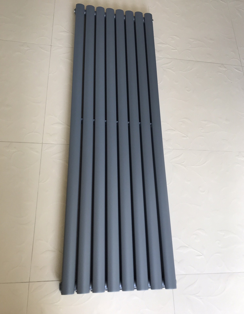 Радіатор дизайнерський вертикальний Rimini II 8/1500 Антрацит матовий 1500*470, фото 1