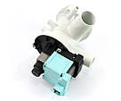 Зливний насос пральної машини Siemens, Bosch, з патрубком-"переливом" (Mainox 30W) 00141326, фото 3