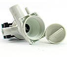 Зливний насос пральної машини Siemens, Bosch, з патрубком-"переливом" (Mainox 30W) 00141326, фото 4