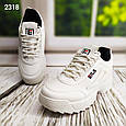 Жіночі кросівки білі в стилі FILA Disruptor, фото 7
