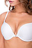 Однотонний бюстгальтер з ефектом push-up білий  Leilieve 4615, фото 4