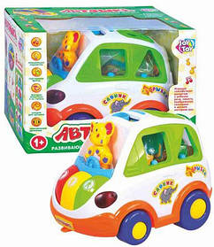 Машина музична з логікою "Автошка" 9198 Joy Toy