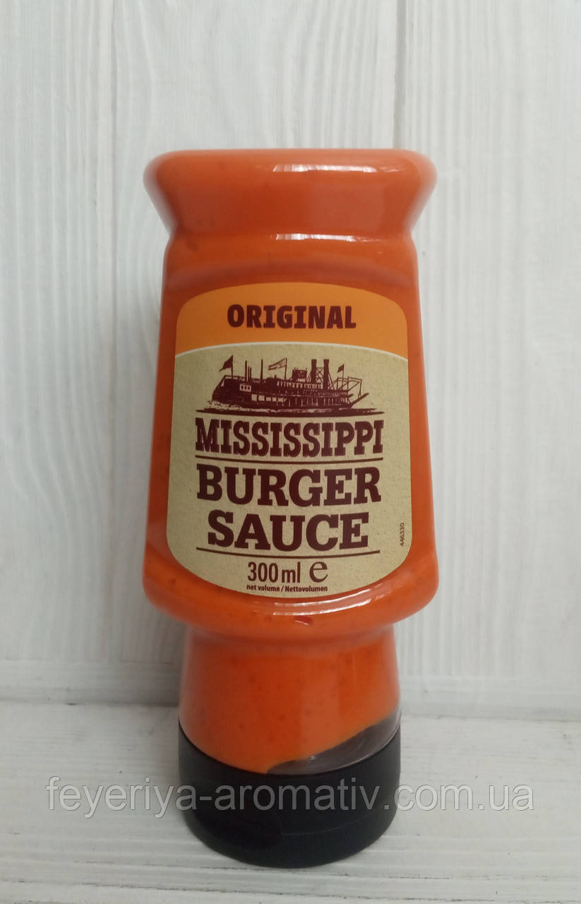 Соус для бургерів BBQ Mississippi Burger Original 300 мл (США)