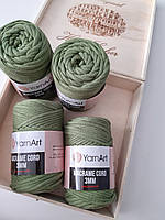 Пряжа шнур Макраме корд 3 мм YarnArt Macrame Cord 3мм цвета хаки