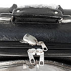 Кейс на колесах з екошкіри, фото 3