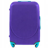 Чехол для чемодана плотный дайвинг яркий большой фиолетовый