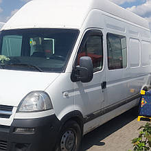 Дефлектори вікон (вітровики) Renault MASTER/MASCOT 1999-2010 2шт (HIC)