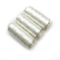 Нитки для бісеру білі