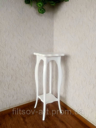 Деревянная напольная подставка стойка "Азалия" под цветы из ...