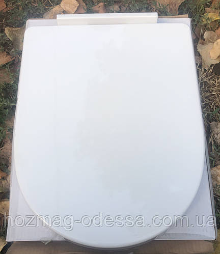 Сиденье для унитаза Monaco(Монако), белое, Уценка, микролифт, заводской ...