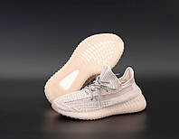 Женские кроссовки Adidas Yeezy Boost 350 V2 рефлектив полный, женские кроссовки адидас изи буст 350 в2