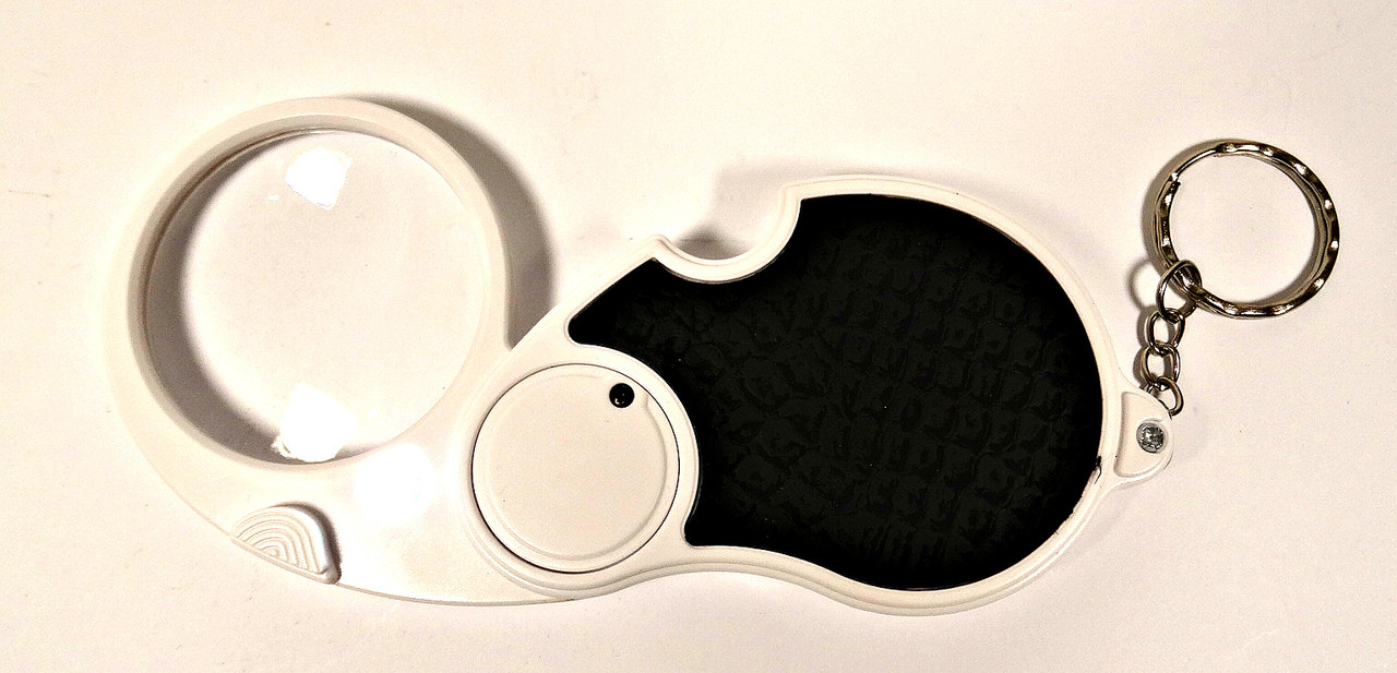 Екранна лупа маленька, складана модель LED Lamp Magnifier 6901