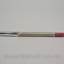 Олівець для губ водостійкий дерев'яний Lipliner Mellow N37 (рожевий) Aden Cosmetics, фото 5