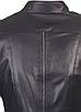 Шкіряна куртка-косуха VK чорна жіноча (Арт. VK284), фото 10