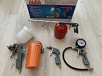 Набір пневмоінструменту для компресора Al-Fa ALATK5 — 5 шт.