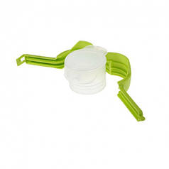 Затискач з кришкою для пакетів Supretto 7242 (N114146)