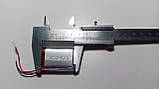 Акумулятор Li-Pol 103040 3,7V 1200mAh (10*30*40 мм), фото 4