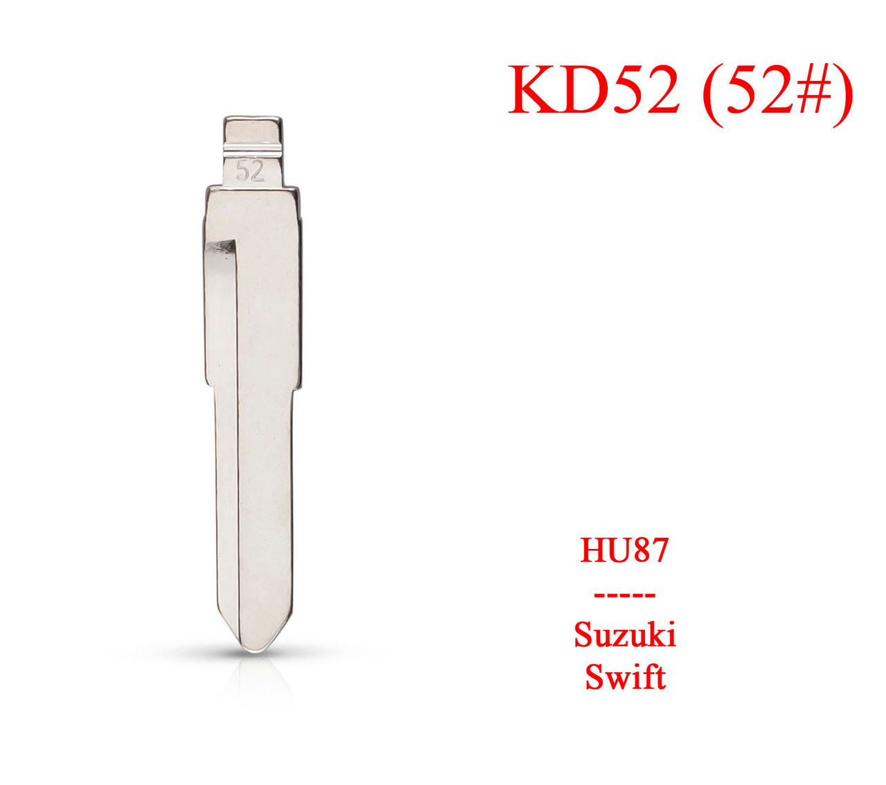 Keydiy жало викидне лезо ключа Suzuki (HU87) No 52 KD 52# Swift