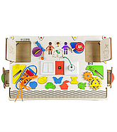 Дитяча розвивальна дошка D005 з підсвіткою, фото 2