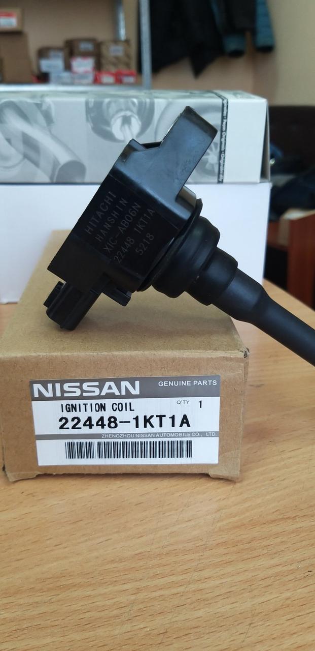 Котушка запалювання Nissan Juke 10-, Micra, Qashqai 06-13, Tiida 07-, X-Trail T32 Qaskai 22448-1KT1A /22448ED00