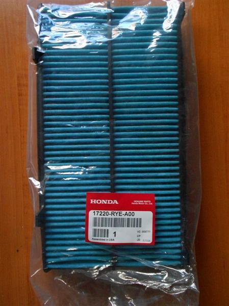 Фільтр повітряний ACURA MDX 3.5 Honda Pilot 3.5 08- 17220-RYE-A00, фото 1