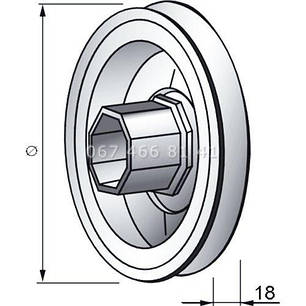 Alutech RP60x180 шків для ролет, фото 1