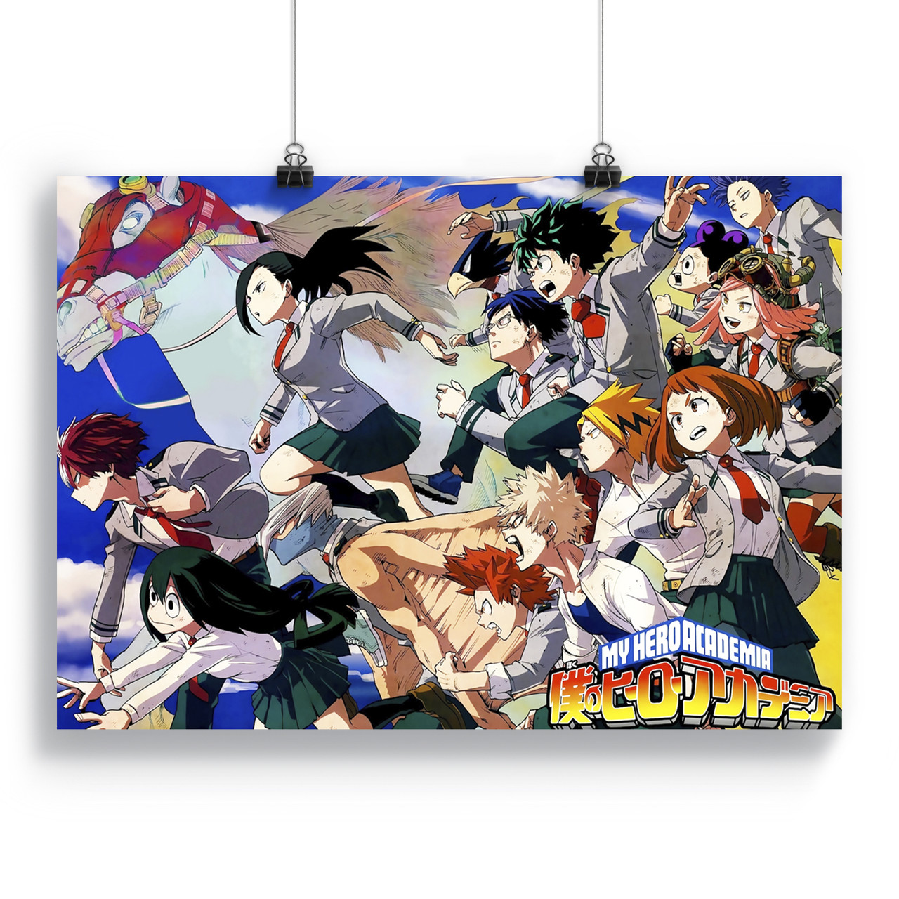 Плакат Моя академія героїв | Boku no Hero Academia 12