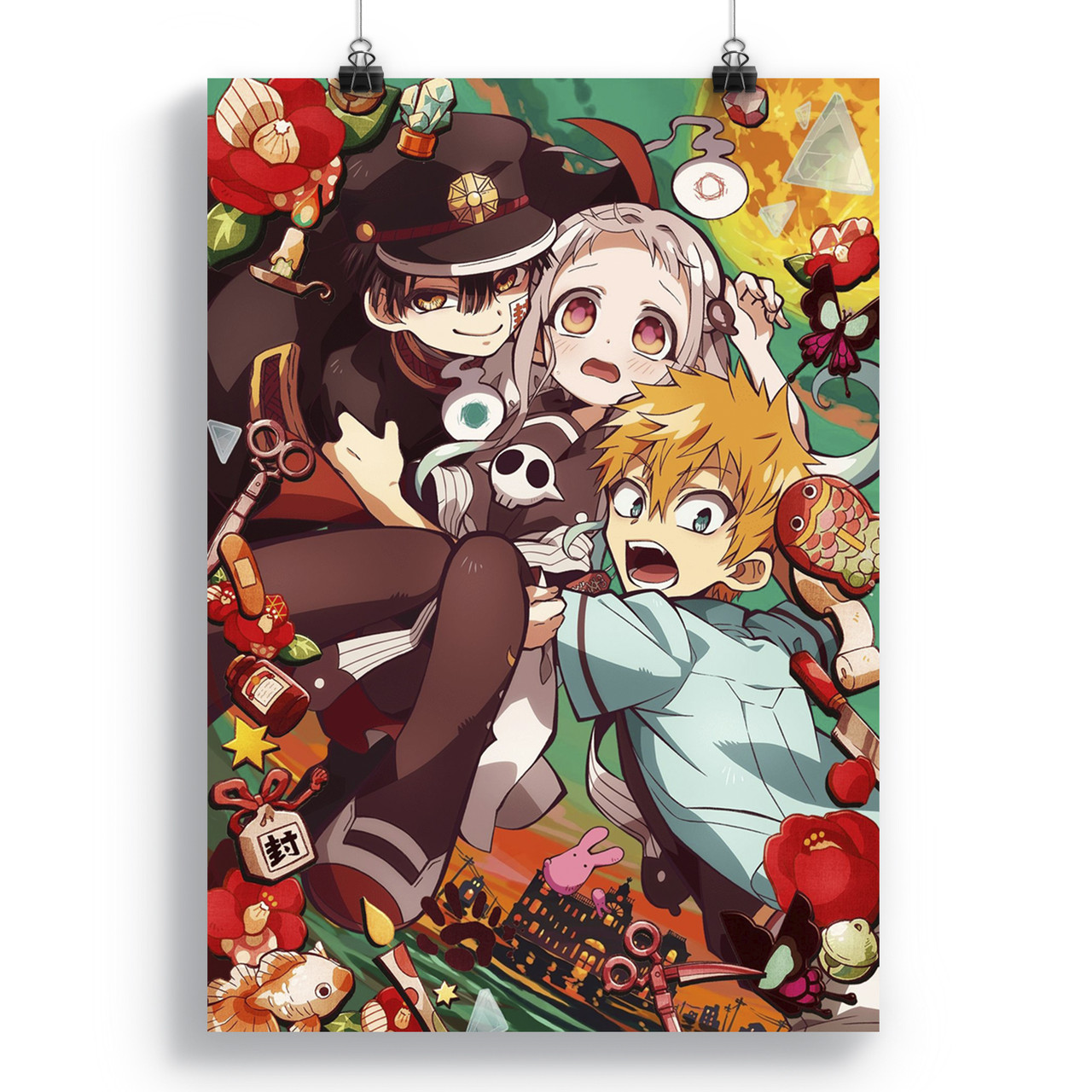 Плакат Туалетний хлопчик Ханако | Jibaku Shounen Hanako-kun 03