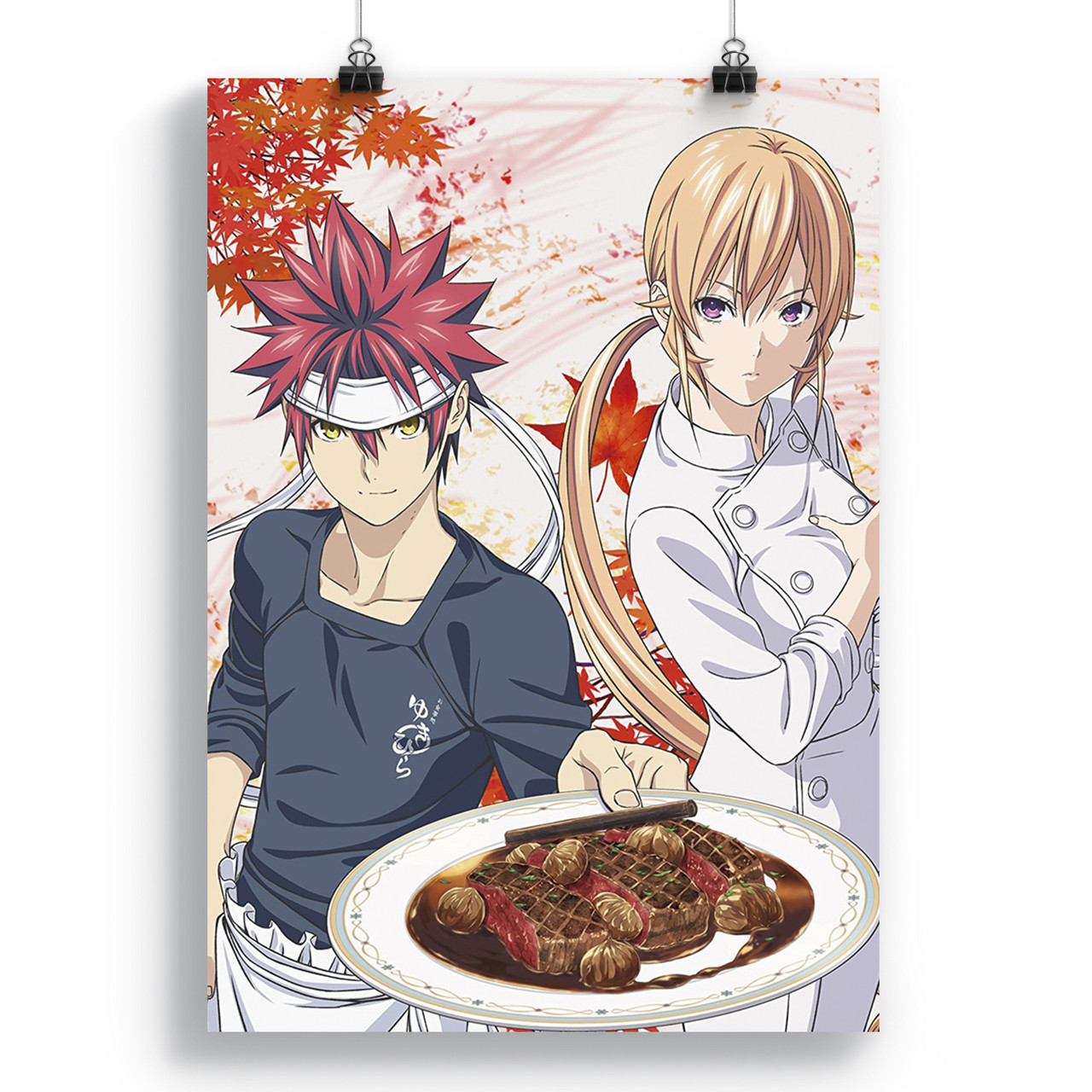 Плакат У пошуках божественного рецепту. Кухар-боєць Сома | Shokugeki no Souma 08