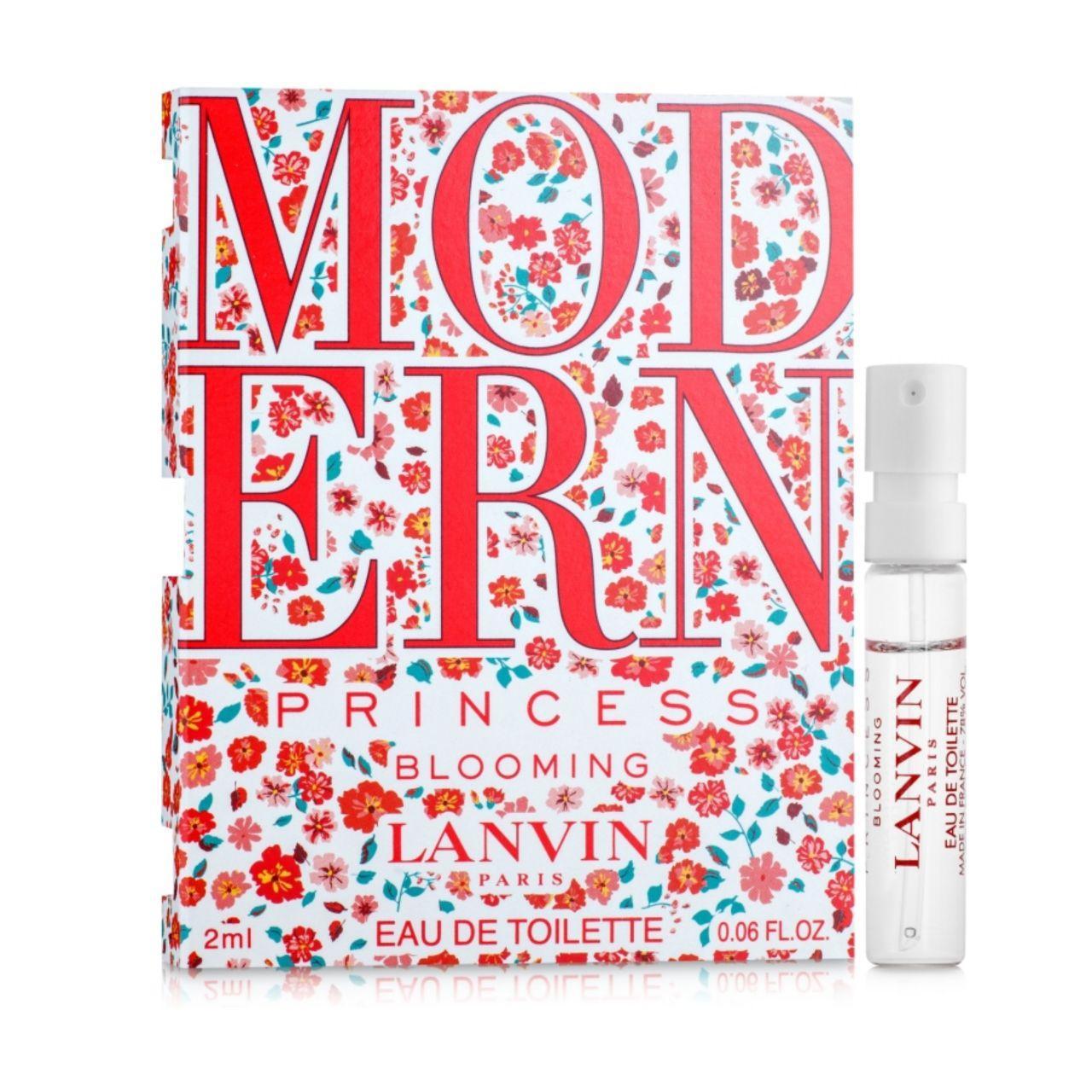 Оригінальна жіноча туалетна вода Lanvin Modern Princess Blooming 2 мл пробник, квітково-фруктовий аромат