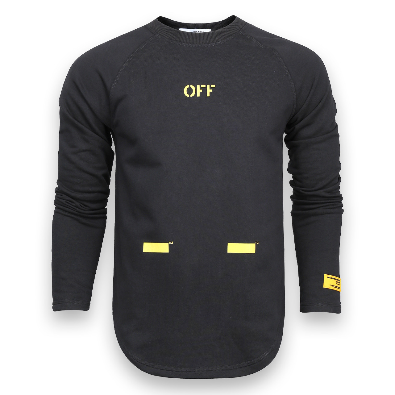 Світшот чоловічий чорний OFF-WHITE №5 Р-2 BLK XXL(Р) 19-529-201-001
