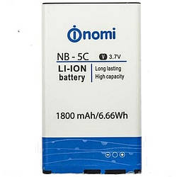 Акумулятор (АКБ, батарея) NB-5C для Nomi i182 (1800 mah), оригінал