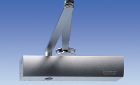 Доводчик з ножицями GEZE дверний TS4000 до 120 кг до 1400 мм срібло