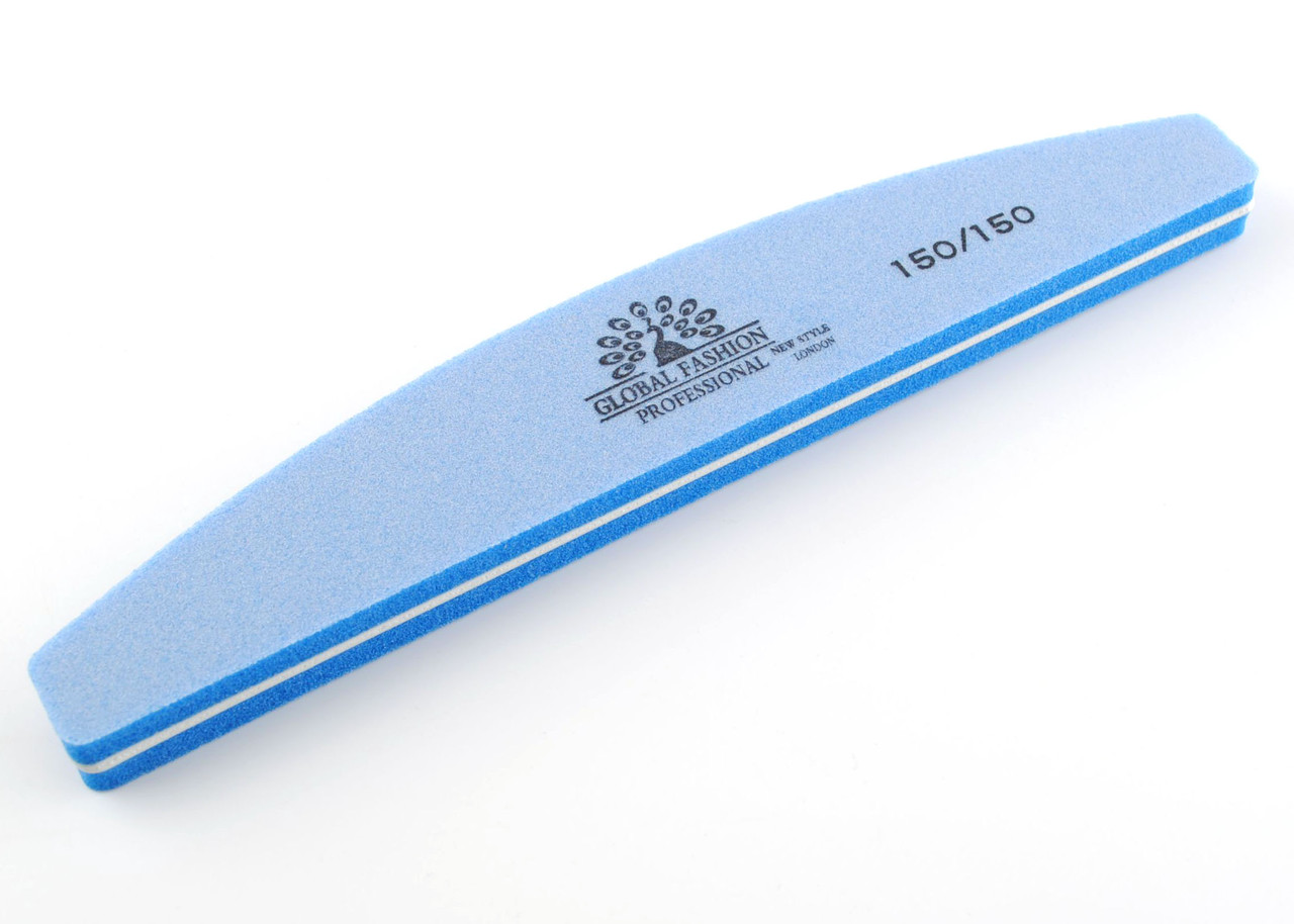 Баф Global Fashion (150/150 грит), блакитний, фото 1
