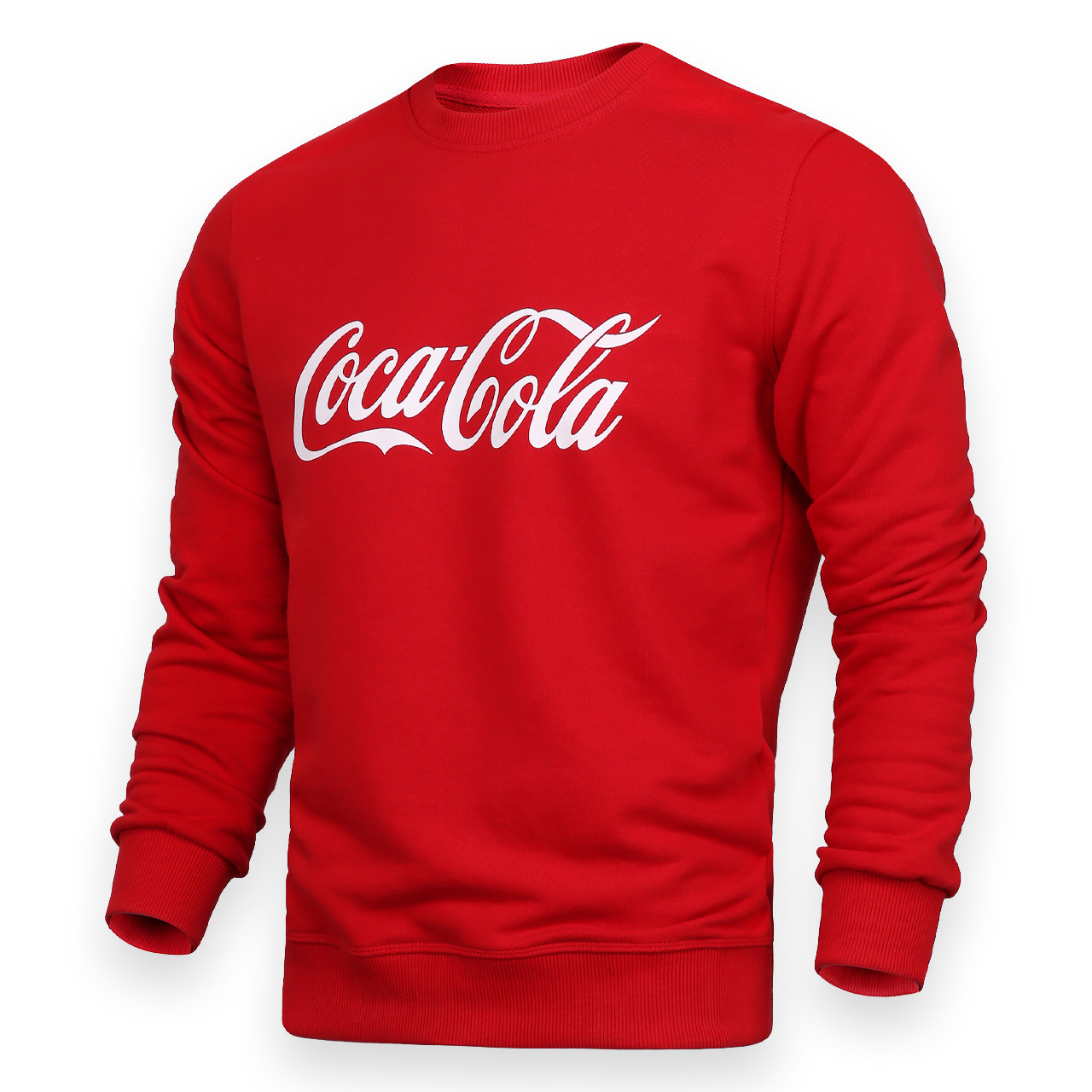 Світшот осінь-зима червоний COCA-COLA з логотипом RED 2XL (Р) 20-554-003 L, Червоний