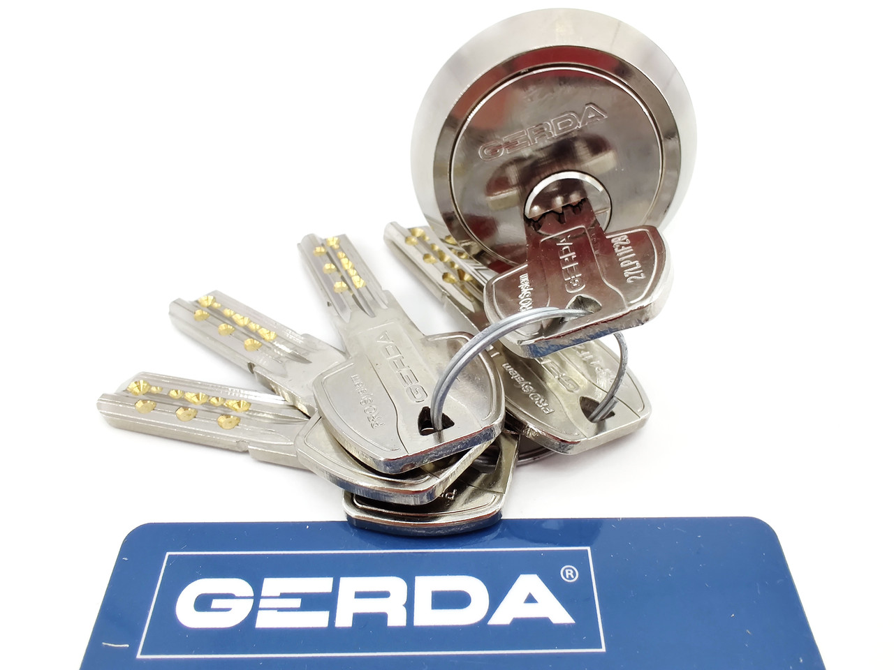 Замок накладний Gerda Tytan ZX1000 графіт (Польща), ціна
