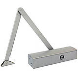 Доводчик c ножицями GEZE дверний TS2000 V BC до 95 кг до 1100 мм срібло, фото 2