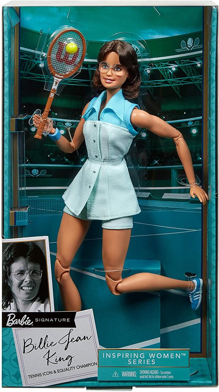 Барбі Надихаючі жінки Біллі Джин Кінг Barbie Inspiring Women Series Billie Jean King