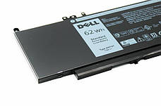 Оригінальна батарея Dell Latitude E5450, Precision M3510 - 6MT4T (7.6 V 62Wh) - Акумулятор, АКБ, фото 3