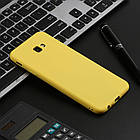 Чохол Silicone Case full для Samsung Galaxy J4 Plus 2018 yellow (Самсунг галаксі джей4 плюс), фото 7