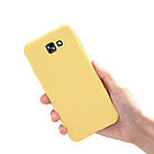 Чохол Silicone Case full для Samsung Galaxy J4 Plus 2018 yellow (Самсунг галаксі джей4 плюс), фото 6