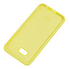 Чохол Silicone Case full для Samsung Galaxy J4 Plus 2018 yellow (Самсунг галаксі джей4 плюс), фото 4